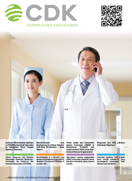 					View Vol. 53 No. 04 (2026): General Medicine
				